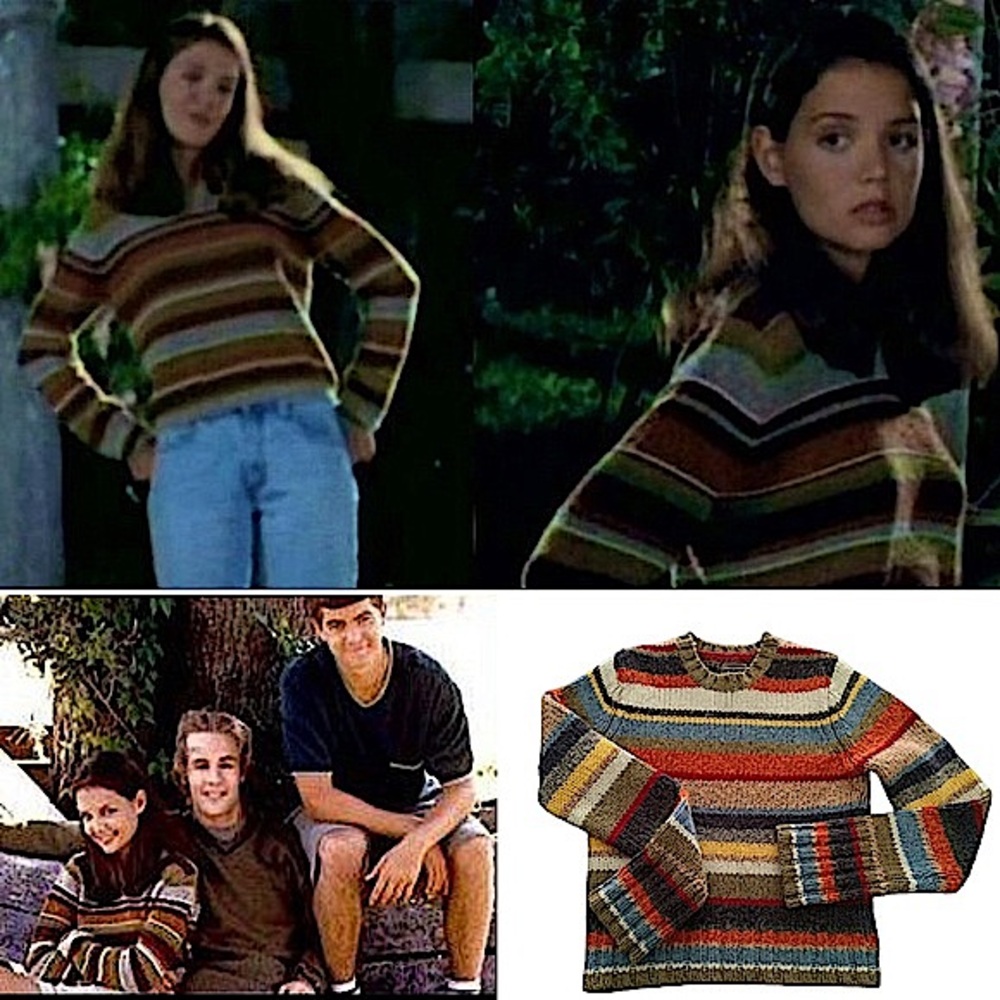 VTG 90s ASO JOEY POTTER DAWSONS CREEK SWEATER